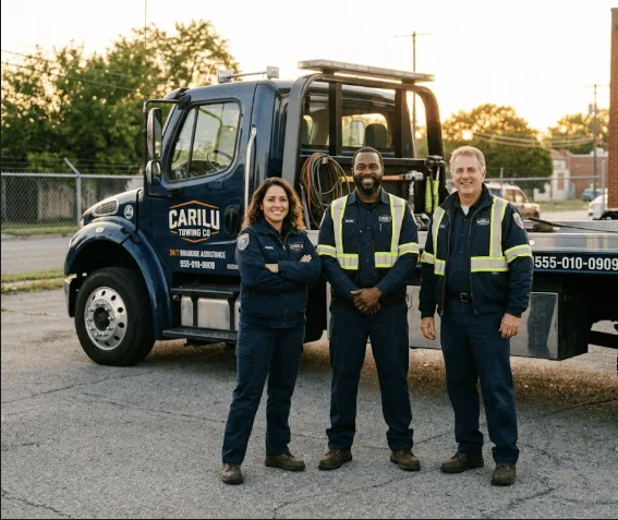 Heavy Duty Towing company in Andreas, PA